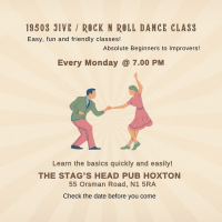 1950's Jive/Rock 'n Roll Dance Class