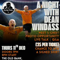Night with Dean Windass , Hoyland