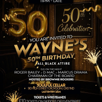 Wayne's 50th birthday bash