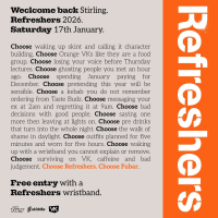 Refreshers 26 - Opening Party Saturday