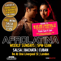 FREE intro Beginners Salsa &amp; Bachata class 5pm London Sundays