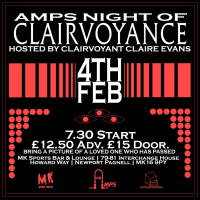 AMPS Night of Clairvoyance with Claire Evans