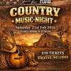 Country music night in fluid