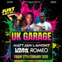 UK Garage with - Romeo, Lisa Maffia &amp; Matt Jam Lamont | Après