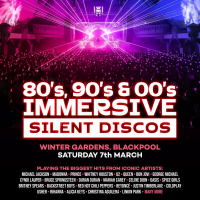80s, 90s &amp; 00s Silent Disco @ Winter Gardens
