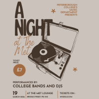 Peterborough Colleges Music Dept presents 'A night at The Met'