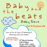 Baby and the Beats - Baby Rave by Blow Water *SOLD OUT*