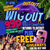 Out Out Ibiza - Wig Party - Student Wednesday