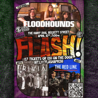FLASH featuring FloodHounds plus RIVIA, and The Red Line