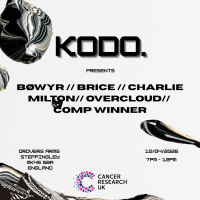 KODO. Presents cancer research fundraiser