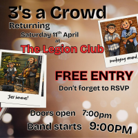 3s A Crowd Live Band