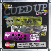 Cued UP: NRG CRU, Dockside Radio &amp; Love At First Vibe