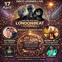 80s &amp; 90s Disco Legends LIVE. Boney M, Londonbeat &amp; Ottawan