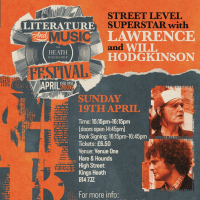 Author Event: Lawrence & Will Hodgkinson: Street-Level Superstar
