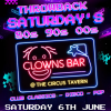 Throwback Saturdays @ The Clowns Bar