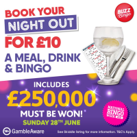 £10 Bingo Night Out 28/06 Liverpool Wavertree