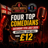 4 Top Comedians - One UNMISSABLE Night - £12 Early Bird Tickets
