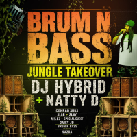 Brum N Bass Present: Jungle Takeover DJ Hybrid Conrad Subs Millz