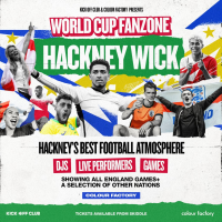 Hackney Wick Fanzone: Quarter Final - England vs ?