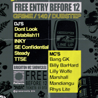 Grassroots - FREE First Fridays - Grime, 140, Dubstep