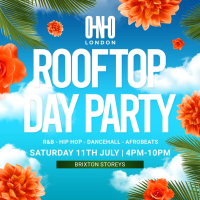 Rooftop Day Party - Summer Edition (£1 B4 5PM With A Ticket)