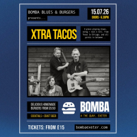 Blues & Burgers | XTRA TACOS | | Bomba