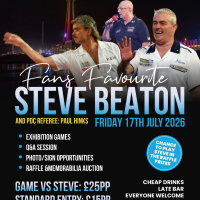 Darts exhibition with Steve Beaton