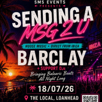 S.M.S Events presents Barclay plus Wharto