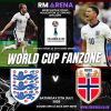 World Cup fanzone: England V Norway Quarter Final