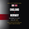 England v Norway | World Cup Quarter-Final Live