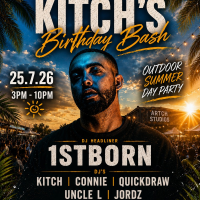 Kitch's birthday bash with 1stborn