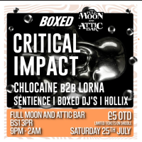 Boxed: Critical Impact, Chlocaine b2b Lorna, Sentience + MORE