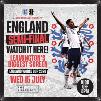 ENGLAND SEMI FINAL - Free Entry Tickets