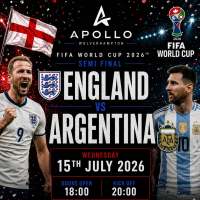 FIFA World Cup 2026 - England vs Argentina - SEMI FINAL