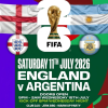 England vs Argentina @ Sunrooms