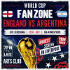 England Vs Argentina - World Cup Fanzone