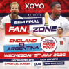England Fan Zone - Semi Finals - England vs Argentina
