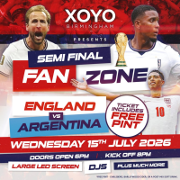 England Fan Zone - Semi Finals - England vs Argentina