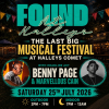 Found at Halleys with headline act Benny Page