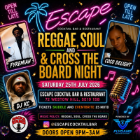 Reggae, Soul & Cross The Board Night