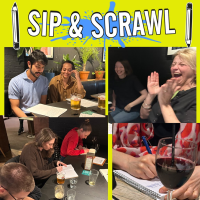 Sip & Scrawl Creative Writing Experience