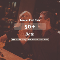 50+ Singles Night at Bootlegger Bath| Love at First Sign
