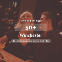 50+ Singles Night Winchester| Love at First Sign
