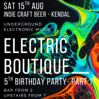 Electric Boutique 5th Birthday Party