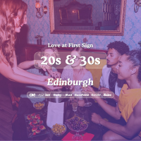 20s & 30s Singles Night @ Alchemist Edinburgh|Love at First Sign