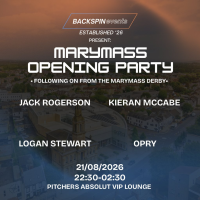 Backspin Volume 006 - Marymass Opening Party
