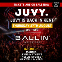 JUVY Under 18s - Summer Tour - Thur 27th August - KENT