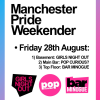 MCR Pride 3 room pop party (Fri 28th Aug)