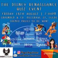 The Disney Renaissance Quiz Event