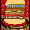 Turtle Boulevard+The Burgers+Henry Nielsen+King Casio